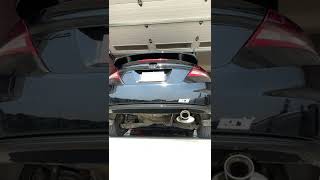 2012 Honda Civic Borla Muffler and Resonator Delete Cold Start