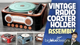 Project Assembly: Vintage Record Coaster Holder