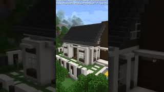 modern house in Minecraft