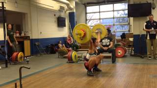 Erin Amos (Youth, 48 kg) - Snatch