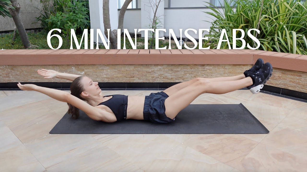 6 Min Abs Intense Effective Youtube