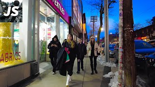 Killing Time Downtown on Saturday Evening | Toronto Walk (Nov 2022)
