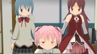 [MMD] Madoka, Sayaka, Kyoko and the internet