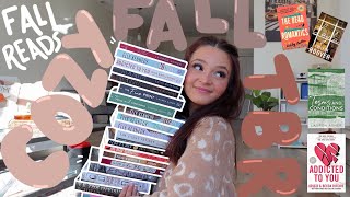 every book on my fall tbr!! ☕️🍂 romance, thriller & booktok reads! *organize my tbr shelf with me!*