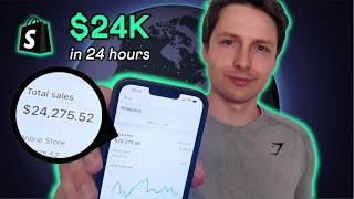 $24K in 24 hours with Shopify dropshipping | How to scale with Facebook ads