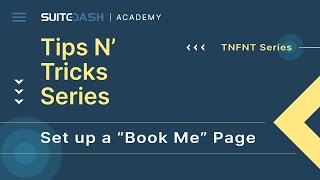 Setting up a "Book Me" page using Kickoff Forms & the Appointments Toolkit