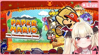 [10-1-24] paper mario is back babyy!! paper mario & the thousand year...VAMP?! ❤️‍🩹 (PM TTYD part 6)