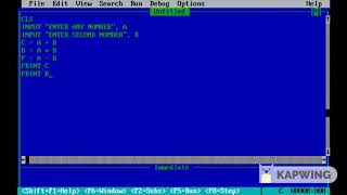 Arithmetic Operations using QBasic | Computer Classes by Dr. Anju Chellani