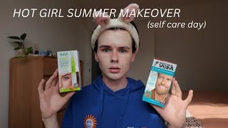 HOT GIRL SUMMER MAKEOVER (self care)