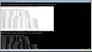 187 Finding Optimal Hyper Parameters