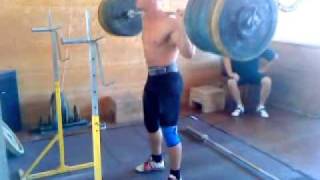 210 kg Back Squat