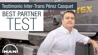 Prueba al MAN TGX 18.510 BLS 4x2 en Inter-Trans Pérez Casquet