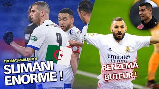 Lyon-Ajaccio:5-1 | 🇩🇿 Slimani le show ! SuperSlim is back ! Benzema sauveur | Real Madrid-Getafe:2-0