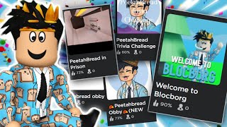 THESE ROBLOX FANMADE PEETAHBREAD GAMES ARE A BIT WILD... i'm in prison