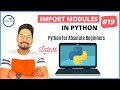 #19 Python Tutorial for Beginners | Python Modules | What are Python Modules With Exmaple