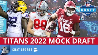 NFL Mock Draft: Tennessee Titans 7-Round Draft Picks For 2022 NFL Draft