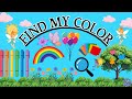 Let's Find My Color 🌈 | What's Your Favourite Color? | Nursery Rhymes & Song