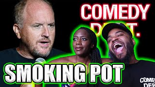 Louis Ck- Smoking Pot- HILARIOUS- BLACK COUPLE REACTS