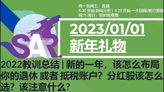 2022教训总结 | 新的一年，该怎么布局你的退休 或者 抵税账户？分红股该怎么选？该注意什么?