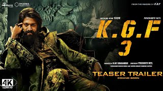 K.G.F : Chapter 3 | Official Trailer | Rocking Star Yash, Prabhas, Jr NTR | Prashanth Neel | Updates