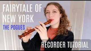 Fairytale of New York: Recorder Tutorial | Team Recorder