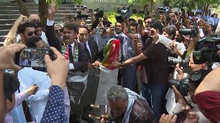 Pakistan court suspends former prime minister Imran Khan's jail sentence