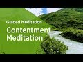 Contentment Guided Meditation   Sri Sri Ravi Shankar