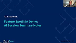 CR Essentials Feature Spotlight: AI Session Summary Note