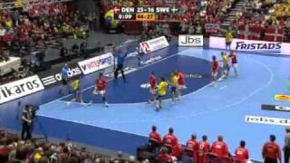 Vm håndbold: Sverige - Danmark