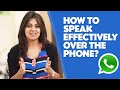 How to speak effectively over the phone? - English lesson - Telephone skills How to speak effectively over the phone? - English lesson - Telephone skills