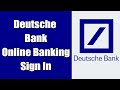 Deutsche Bank Customer Login 2021 | Deutsche Bank India Online Banking Sign In | deutschebank.co.in