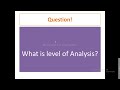 Global Trends: Chapter 1 Lesson 3 #Levels of #Analysis in #IR