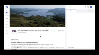 CCPN Conference 2020 Online - Hopin Demo