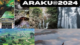 Beauty of Araku 😍😍 || Borra caves || Madagada View Point || Ranajilledu Water falls || Milky Clouds