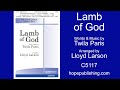 Lamb of God - Twila Paris/Arr. Lloyd Larson