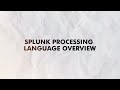 splunk processing language for cybersecurity investigations tryhackme exploring spl