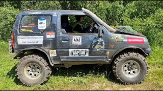 Трофи-рейд Последний рубеж. Утопили ГАЗ 69 а Suzuki Jimny плывет.