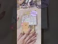 【メルカリ】可愛いマステの梱包♡asmr♡1分間お付き合い下さい♡ shorts