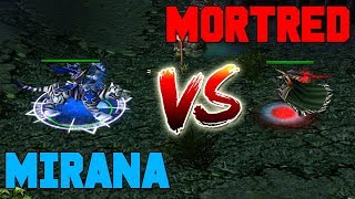 DOTA MIRANA vs MORTRED - HARD GAME (BEYOND GODLIKE)