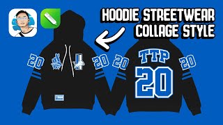 MAKE HOODIE STREETWEAR COLLAGE STYLE DESIGN - TTP FASHION