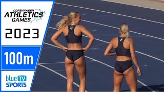Women's 100m Final • Copenhagen Athletics Games