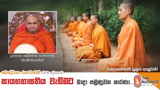 Ven Galkisse Somananda Thero | 2021-08-21 | 12:30 PM (කායගතාසතිය වැඩීමට බාදා පමුණුවන කාරණා)