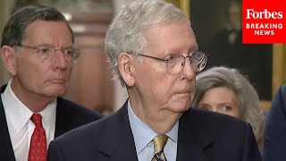 JUST IN: McConnell Asked Point Blank About Trump's Hush Money Trial After Stormy Daniels Testimony