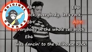 Elvis Presley - Jailhouse Rock - Chords & Lyrics