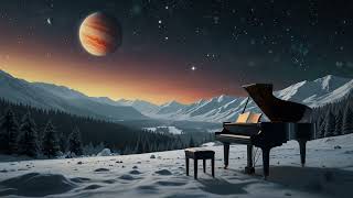 Winter Relaxing Tranquil Ambience Music: Piano Instrumental