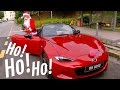 Santa is in town with Rudolph the red MX-5! - AutoBuzz.my