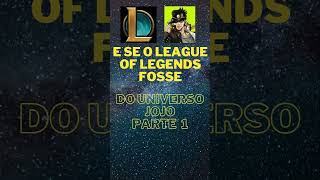 LOL League of Legends Jojo's Pose #shorts #lol #leagueoflegends #anime #jojo