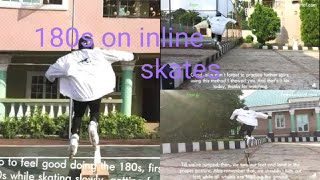 #180soninlineskates #Inlineskatingbasics-#How to do 180s on inline skate #180