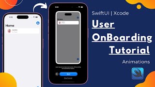 User OnBoarding Tutorial Animations Using SwiftUI | Xcode