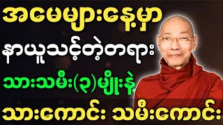 ပါမောက္ခချုပ်ဆရာတော် ဟောကြားတော်မူသော ပြာသိုလပြည့် အမေများနေ့  တရားတော်